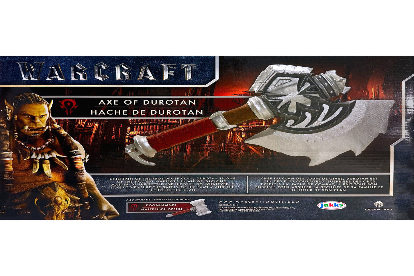World of Warcraft Axe of Durotan Figure