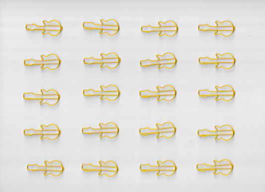 Guitar Paper Clips (20-pack)